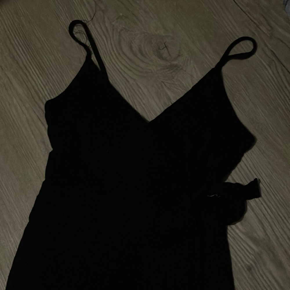 Black dressy romper